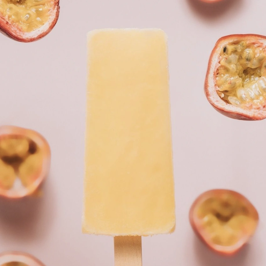 Paletas et fruits frais